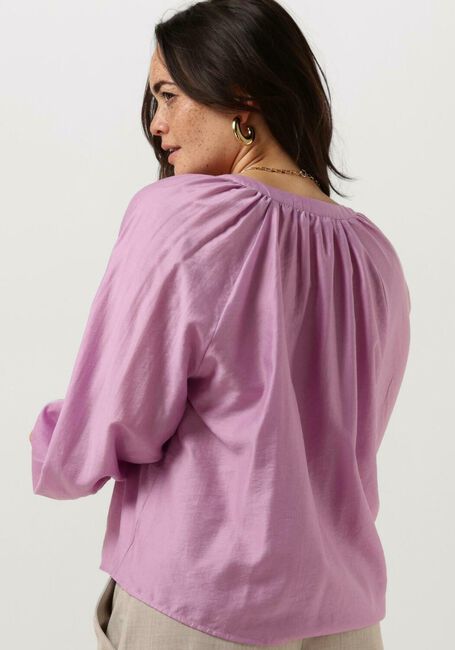 Paarse MSCH COPENHAGEN Blouses MSCHVARSHA ROMINA TOP - large