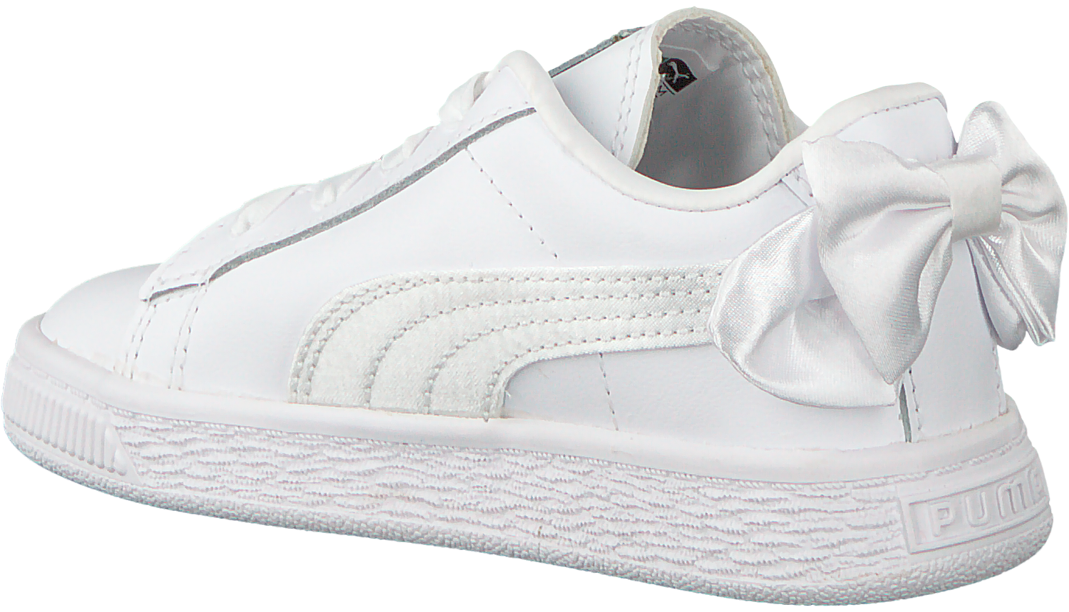 puma bow shoes white