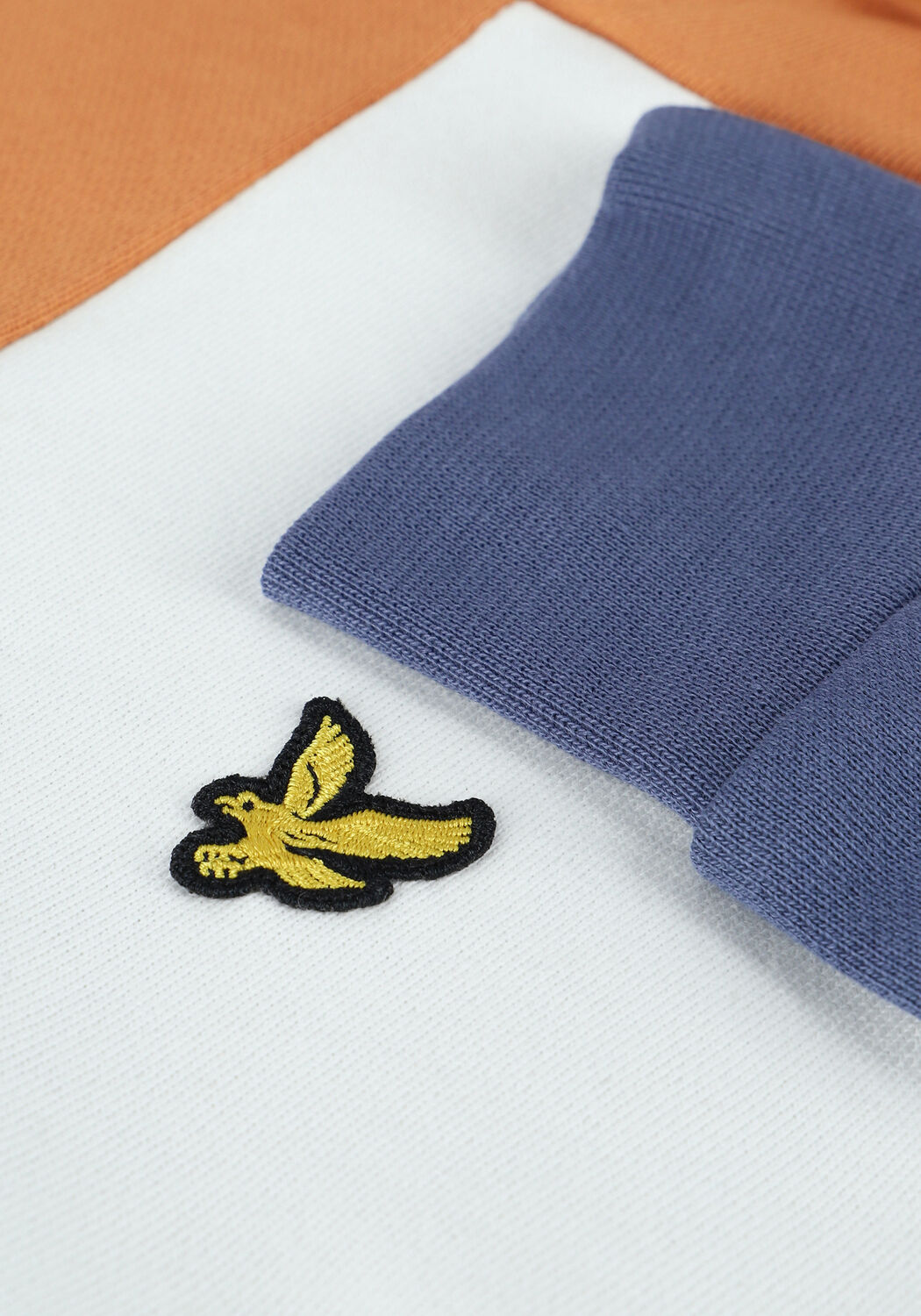 Multi LYLE & SCOTT Sweater PATCHWORK HOODIE - large