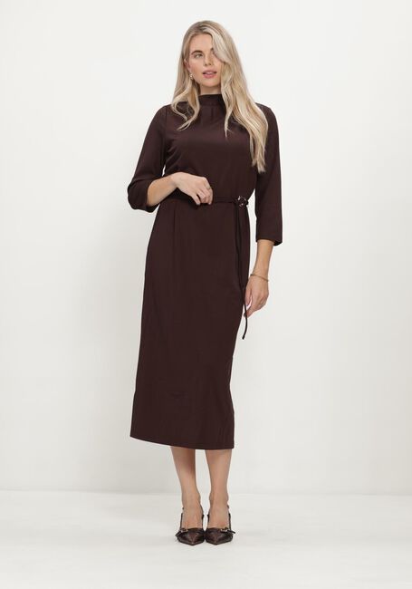 Bruine FREEBIRD Midi jurk DEVOTED - large
