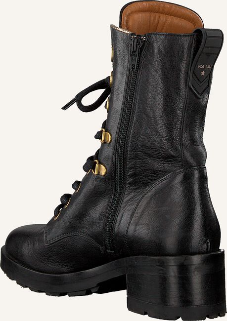 Zwarte VIA VAI Veterboots STINE CORE Zwarte VIA VAI Veterboots STINE CORE - large