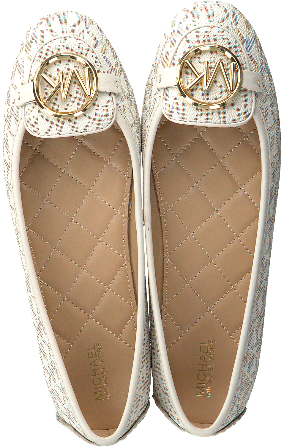 Beige MICHAEL KORS Ballerina's LILLIE MOC | Omoda