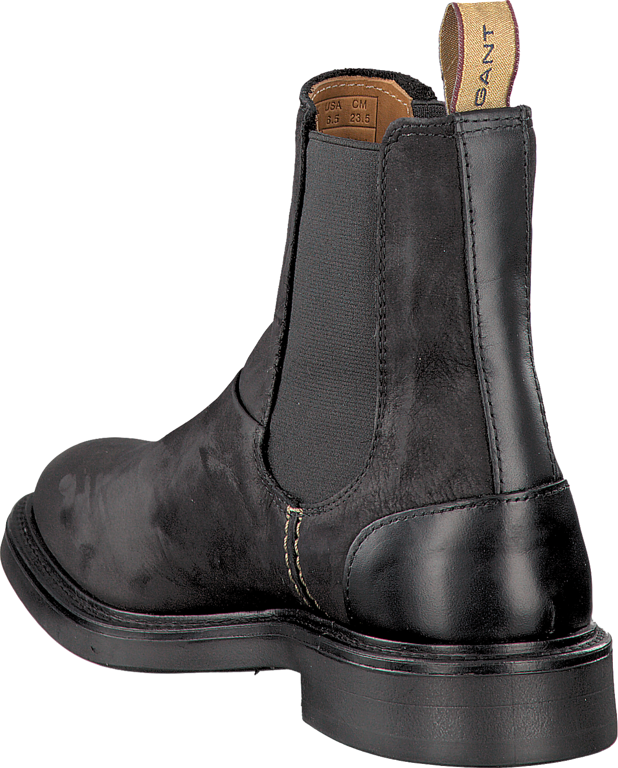 gant oscar chelsea boots black