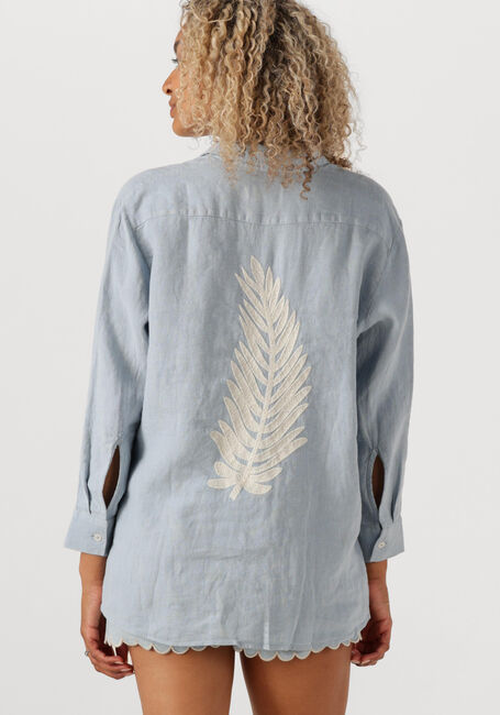 Lichtblauwe MR MOOD Blouses MRS LEA SHIRT - large