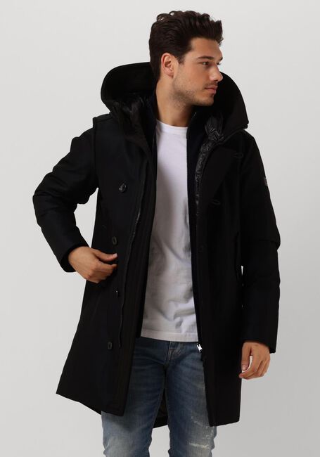 Donkerblauwe PEUTEREY Parka's KASA SL 00 - large
