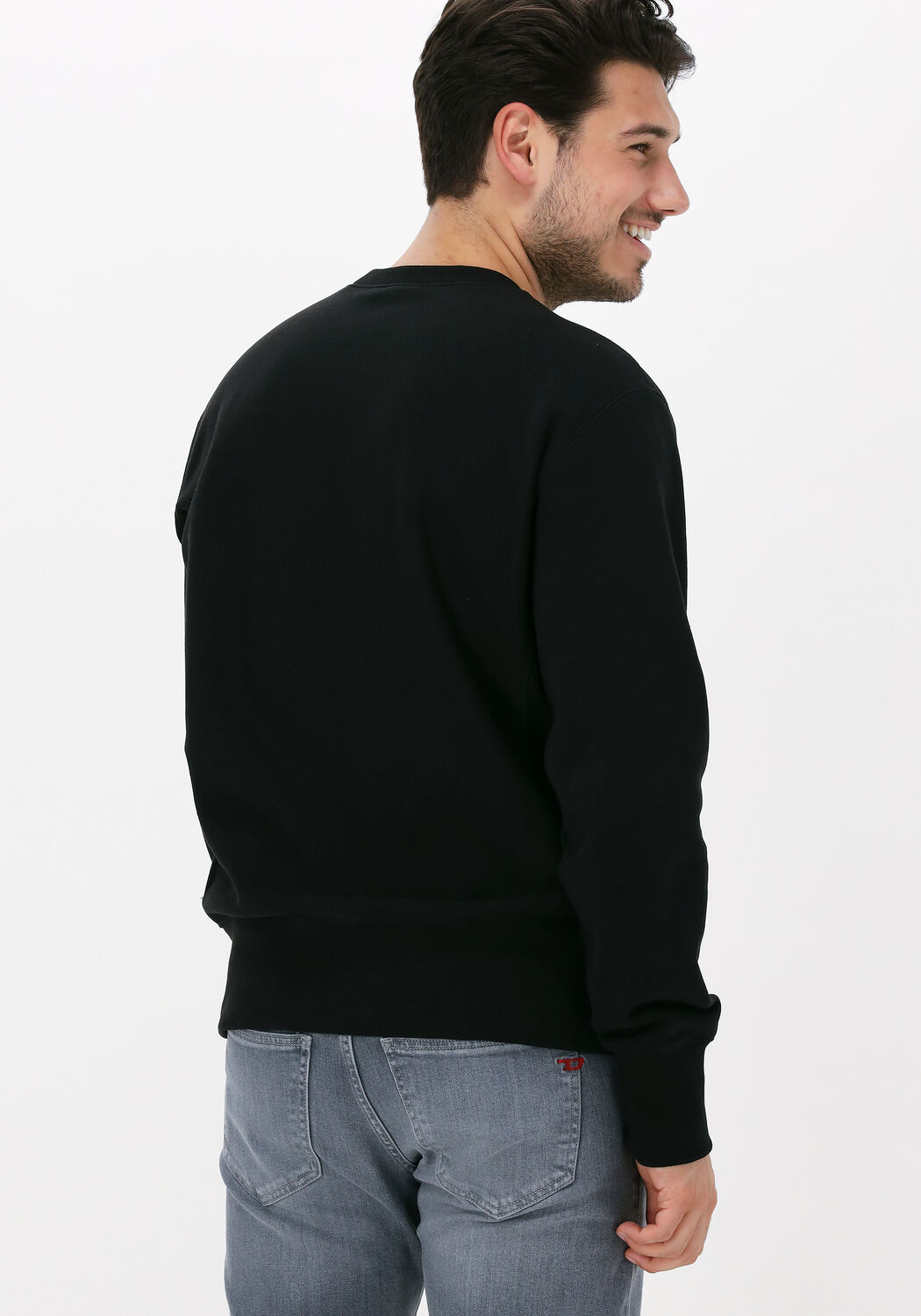 zwarte champion sweater crewneck sweatshirt