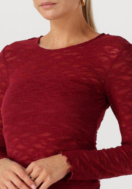 Rode Y.A.S. Top YASCARA LS LACE TOP - large