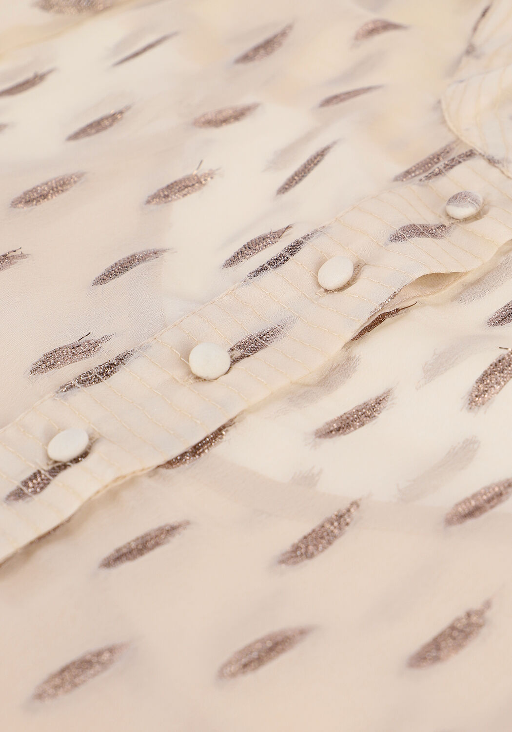 Ecru BRUUNS BAZAAR Blouses PERZIAN MAREN SHIRT - large