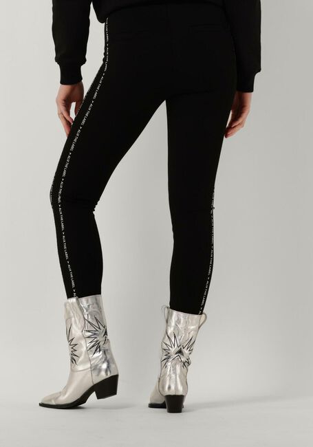 Zwarte ALIX THE LABEL Legging LADIES KNITTED ALIX STRIPE PANTS - large