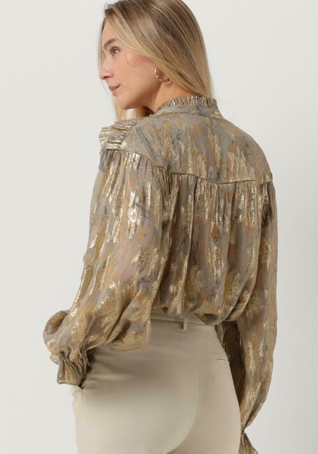 Groene BRUUNS BAZAAR Blouses HOLLYHOCK BETTY BLOUSE - large