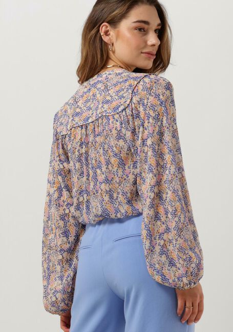Blauwe SECOND FEMALE Blouses POPPI SHIRT - large