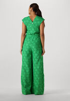 Groene POM AMSTERDAM Jumpsuits JUMPSUIT PALM GREEN JACQUARD - medium