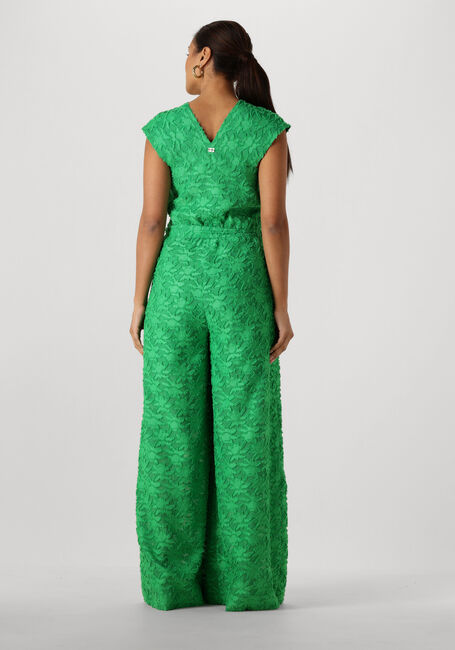 Groene POM AMSTERDAM Jumpsuits JUMPSUIT PALM GREEN JACQUARD - large