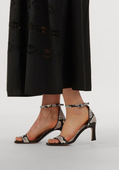 Zwarte NOTRE-V Sandalen met hak 86605 - large