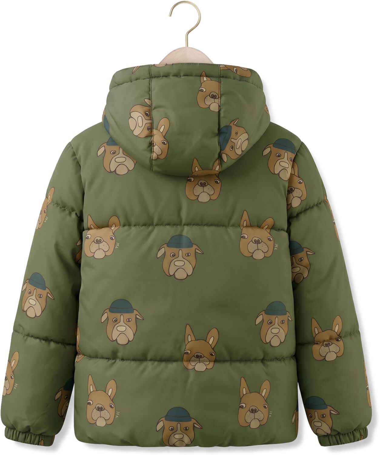 YOUR WISHES Jongens Jassen Dog Puffer Coat Groen