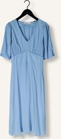 Blauwe POM AMSTERDAM Midi jurk MEDITERRANEAN BLUE DRESS Blauwe POM AMSTERDAM Midi jurk MEDITERRANEAN BLUE DRESS - medium