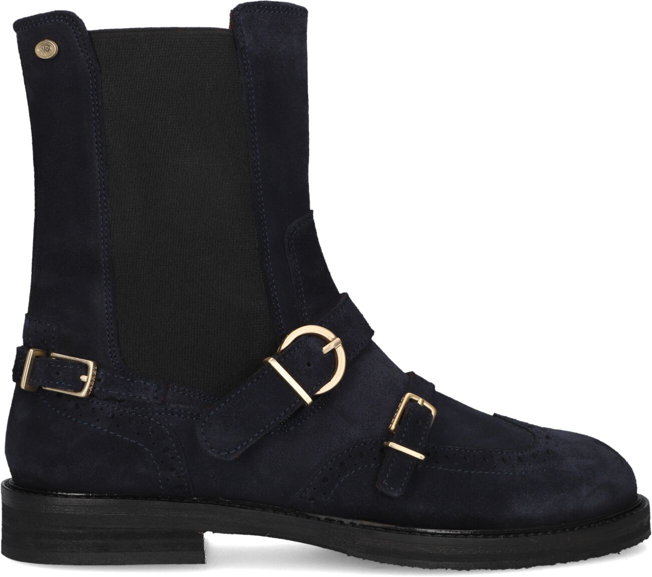 FRED DE LA BRETONIERE Blauwe Boots Paris Edane