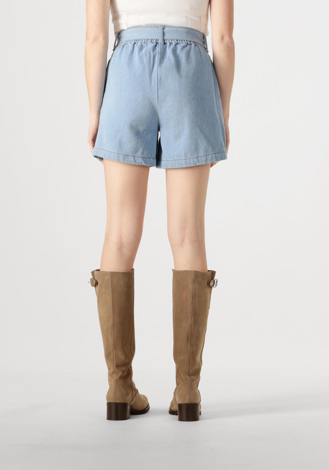 EST'SEVEN Dames Broeken Trinity Short Lichtblauw