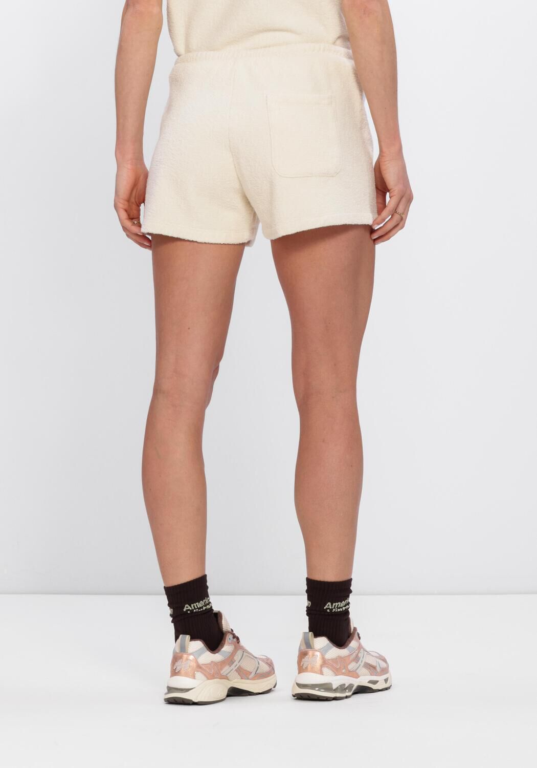 Ecru AMERICAN VINTAGE Korte broek BOBYPARK - large