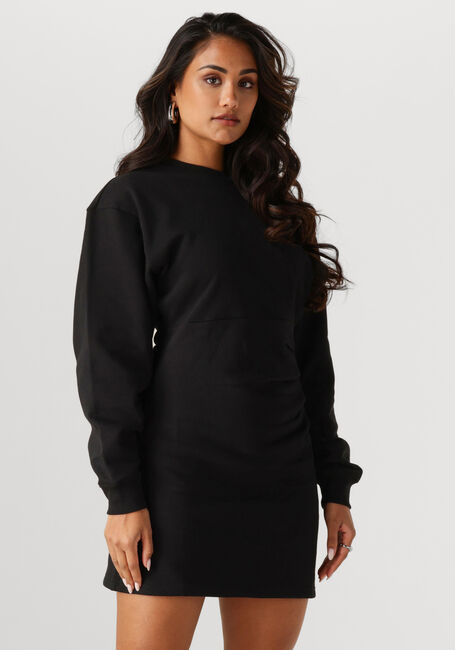 Zwarte EDITED Mini jurk LISABAT DRESS - large