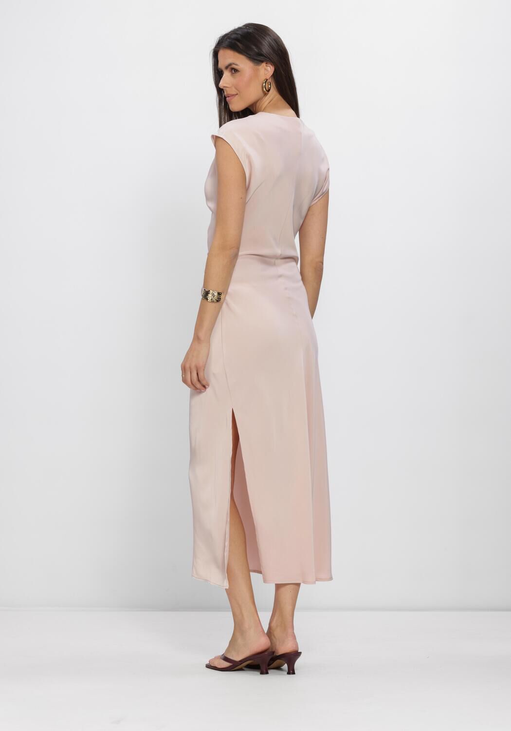 Lichtroze MODSTR&Ouml;M Midi jurk TAILORMD DRESS - large