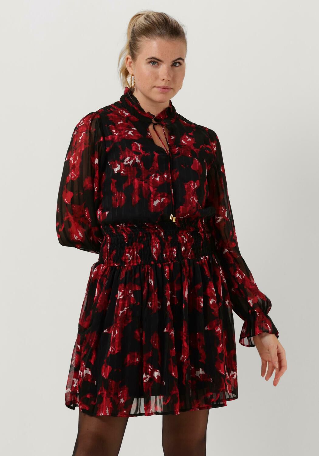 rode freebird mini jurk friday dress