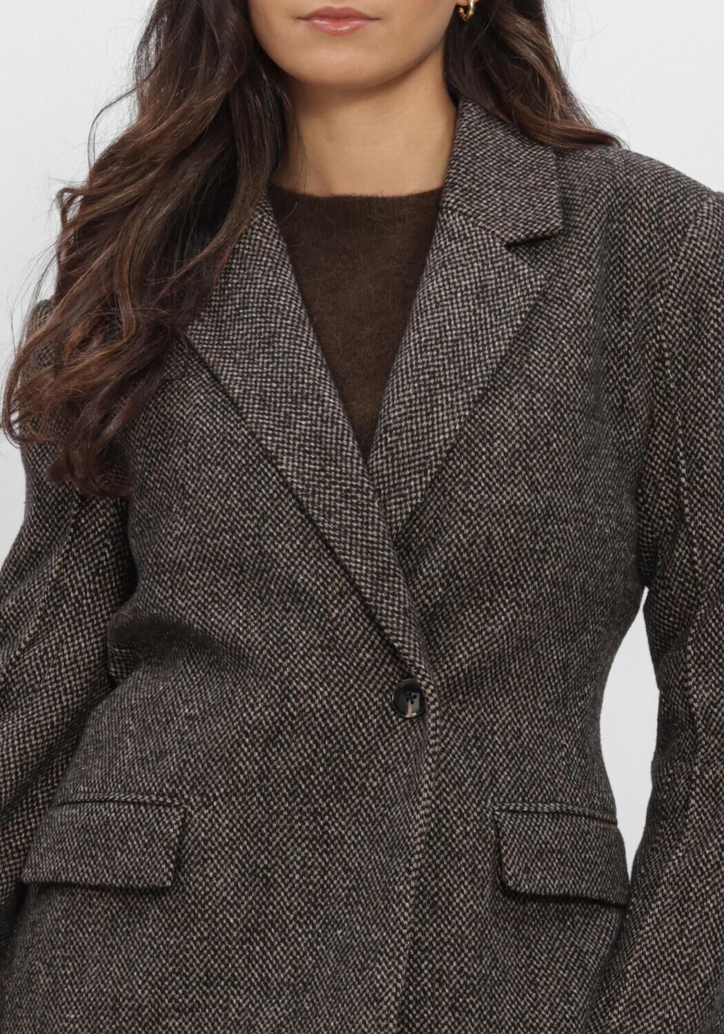 SECOND FEMALE Dames Blazers Emi New Fitted Blazer Bruin