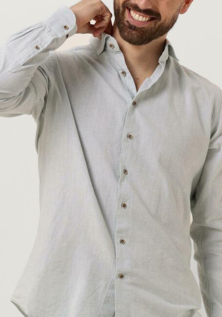 Mint PROFUOMO Klassiek overhemd SHIRT CUTAWAY SC COTTON LINNEN - large