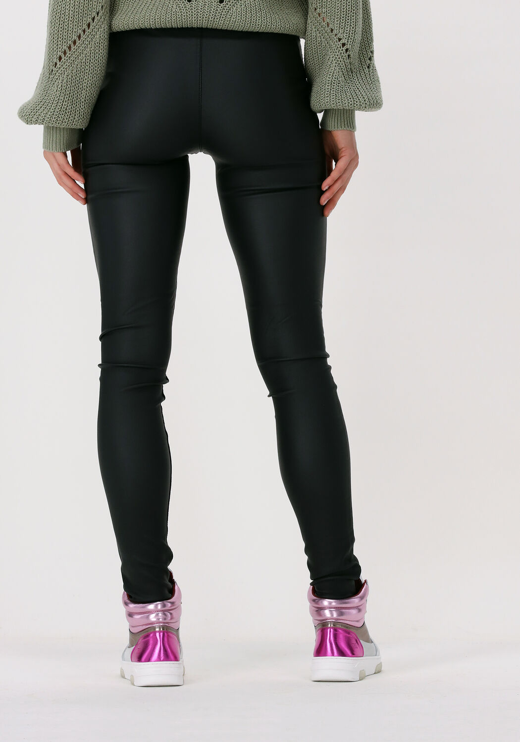 Coated leggings clearance