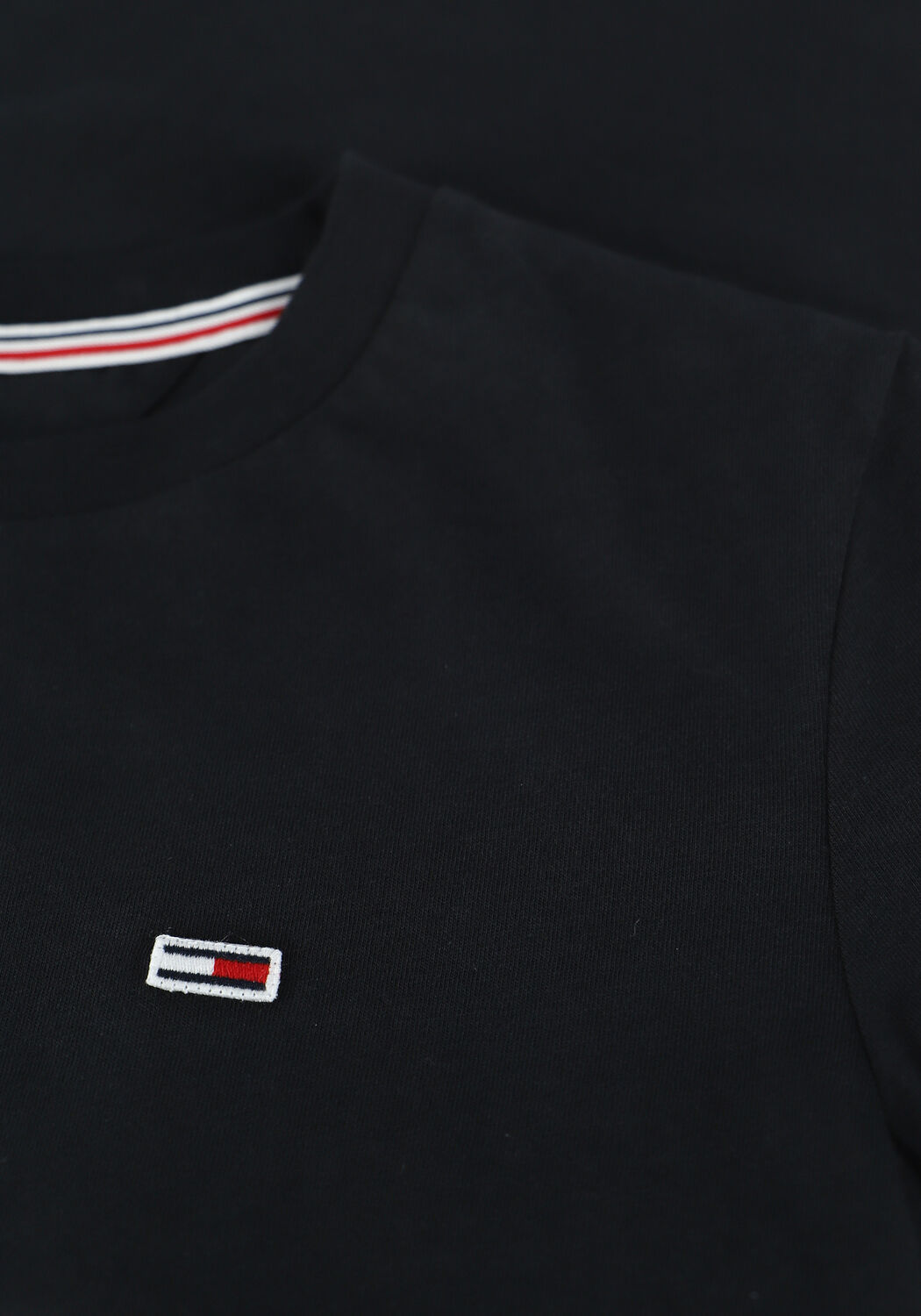 Zwarte TOMMY JEANS T-shirt TJW REGULAR JERSEY C NECK - large