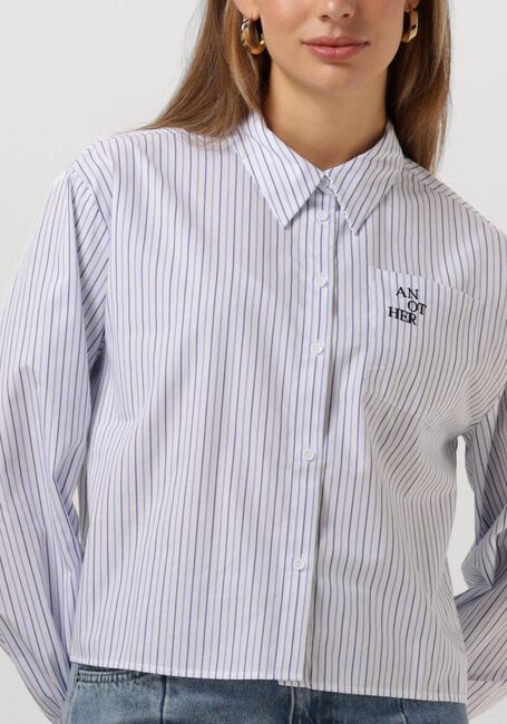 Blauwe ANOTHER LABEL Blouses DIEGA SHIRT - large