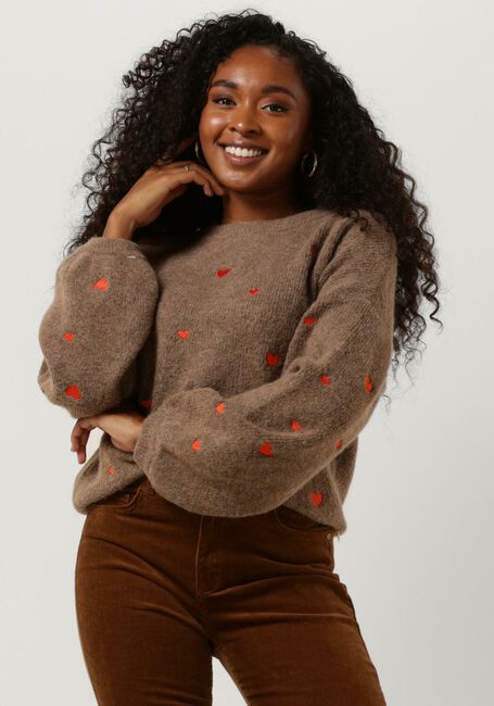 Bruine FABIENNE CHAPOT Trui LIDIA PULLOVER - large