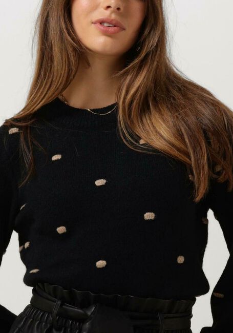Zwarte OBJECT Trui OBJEVE NOSIA L/S PULLOVER OAP - large