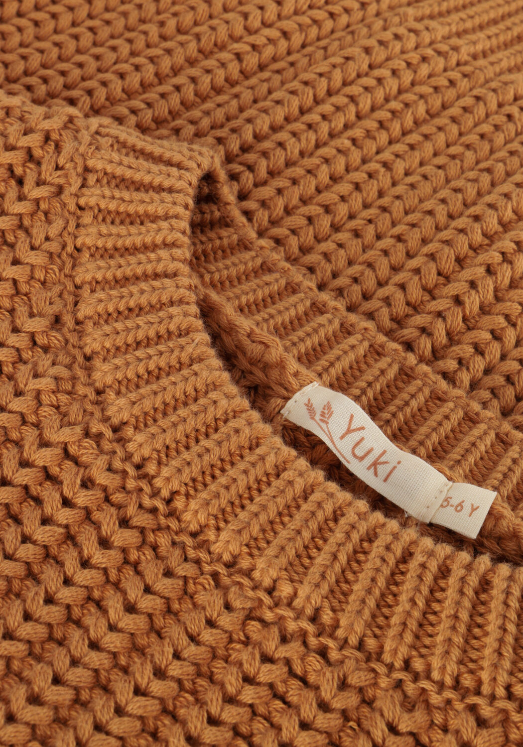 YUKI KIDSWEAR Meisjes Truien & Vesten Chunky Knitted Sweater Bruin