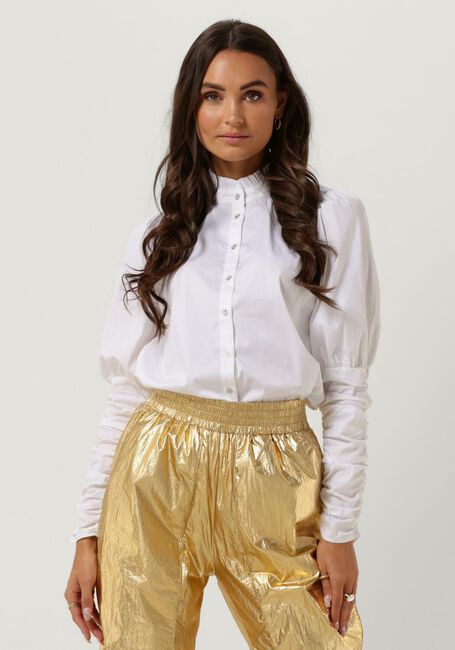 Witte CO'COUTURE Blouses SANDY POPLIN PUFF SHIRT - large