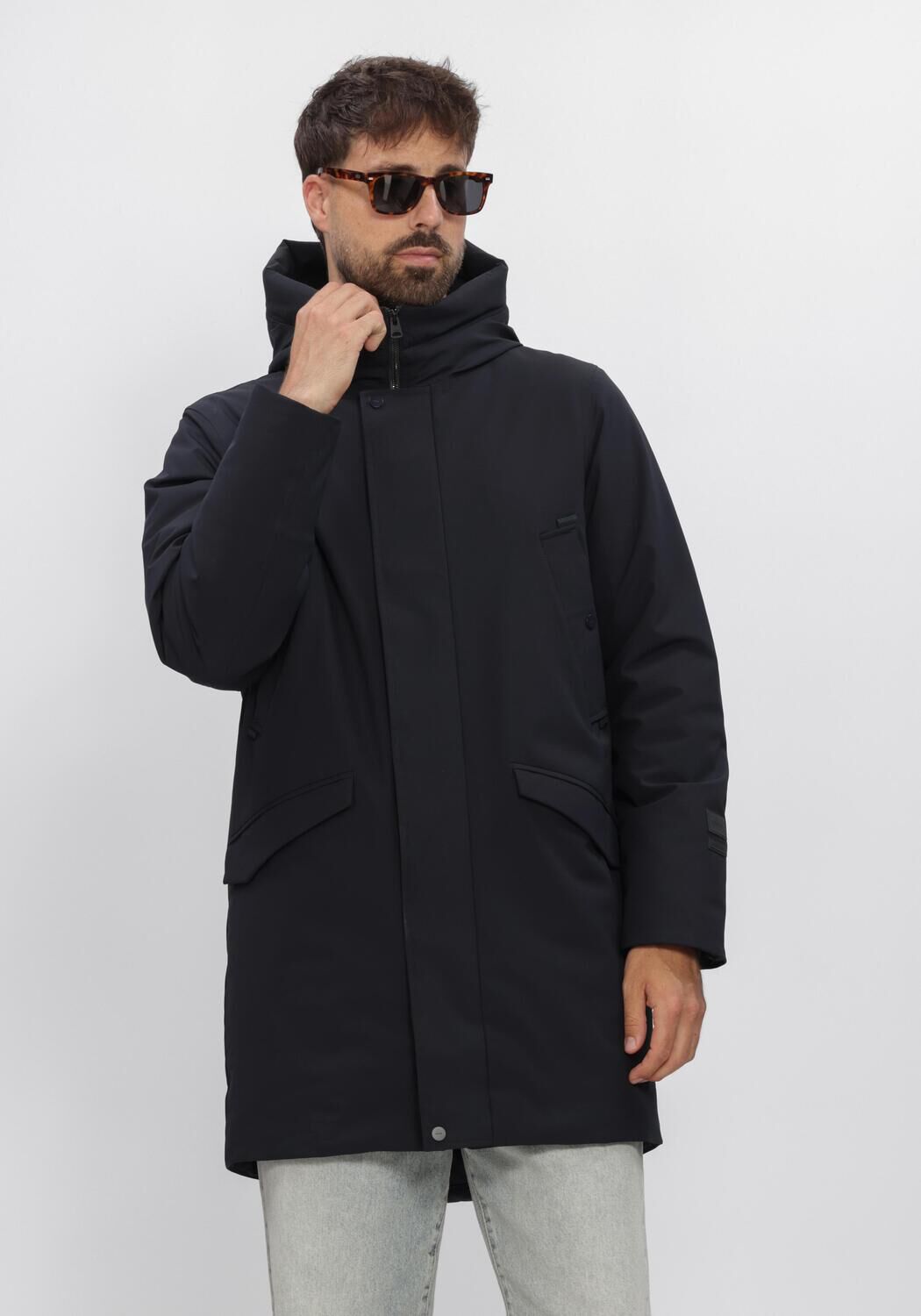 ELVINE Heren Jassen Alrik Donkerblauw