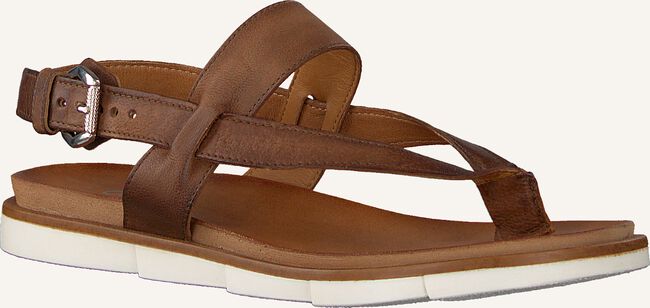 Cognac OMODA Platte sandalen 740091 Cognac OMODA Platte sandalen 740091 - large