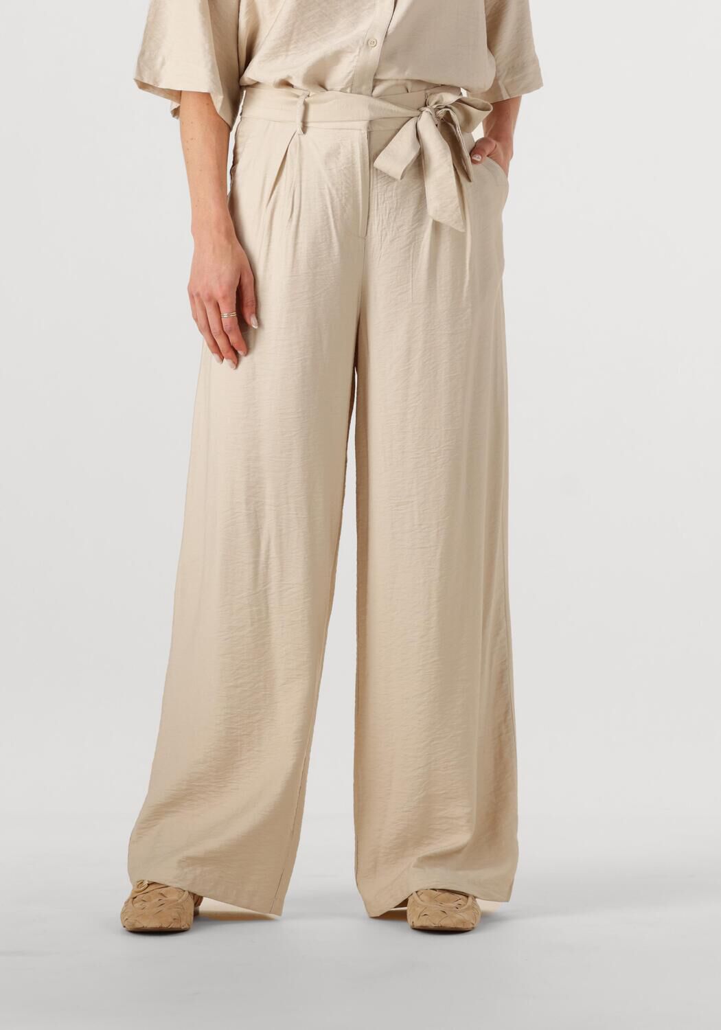 MSCH COPENHAGEN Dames Broeken Mschnyla Amabella Hw Pants Beige