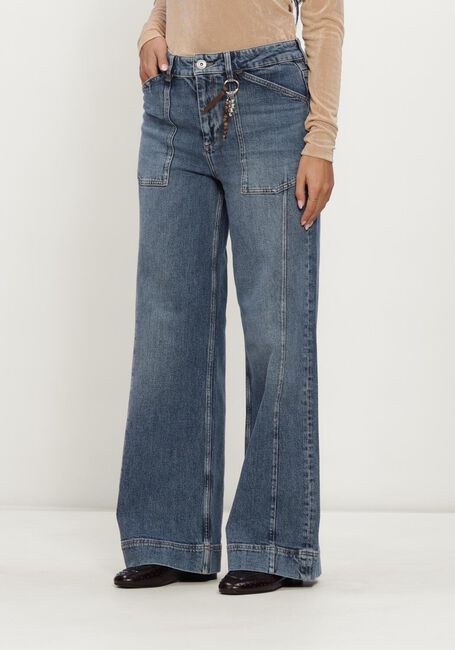 Blauwe MOS MOSH Straight leg jeans MMCOLETTE GALLEON JEANS - large