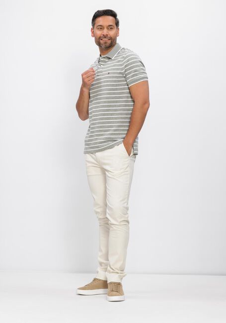 Groene TOMMY HILFIGER Polo COTTON LINEN PIQUE REG POLO - large