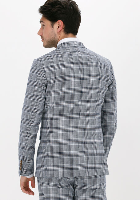 Donkerblauwe SELECTED HOMME Colberts SLHSLIM-NOAH MULTI CHECK BLZ - large