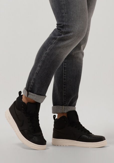 Zwarte NIKE Hoge sneakers COURT VISION MID MEN - large