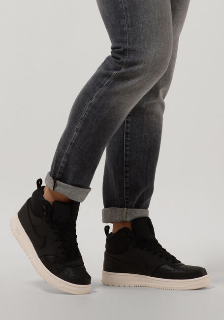 Zwarte NIKE Hoge sneakers COURT VISION MID MEN Zwarte NIKE Hoge sneakers COURT VISION MID MEN - large