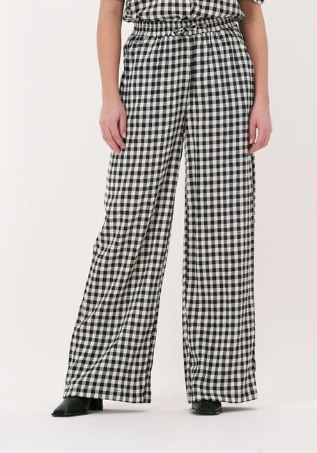 Zwarte LOLLYS LAUNDRY Wijde broek RITA - large