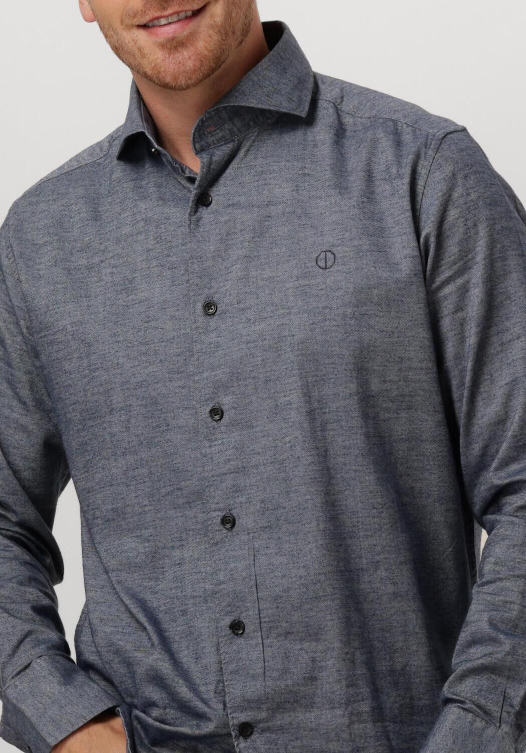 DSTREZZED Heren Overhemden Olav Shirt Grijs
