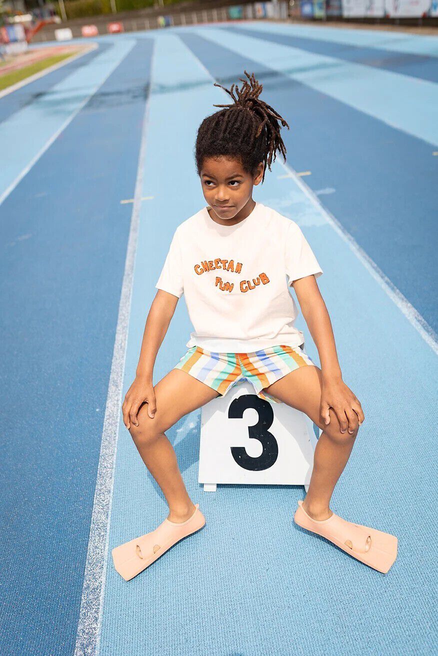 Multi Sproet & Sprout Zwembroeken SWIM SHORTS MULTI STRIPES - large