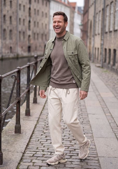 Khaki MACED Vest M-ALEX - large