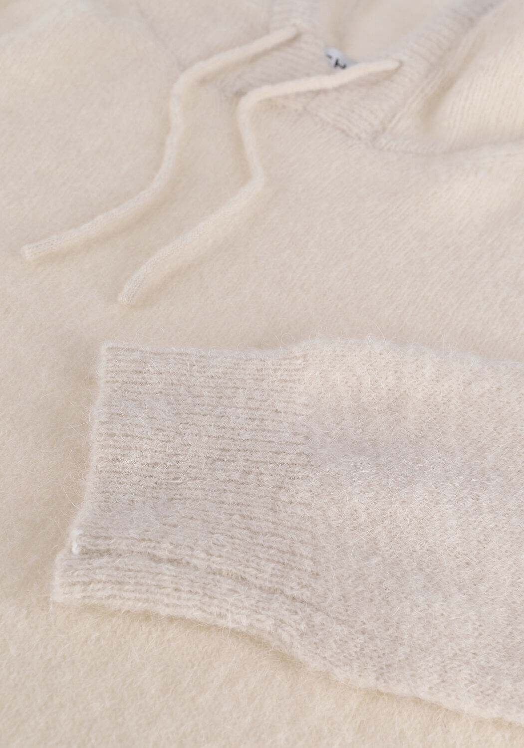 Gebroken wit MSCH COPENHAGEN Sweater KEIA ALPACA HOOD PULLOVER - large