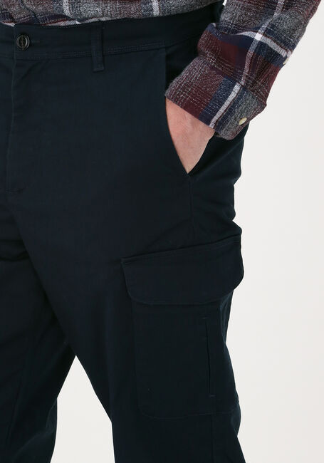 Donkerblauwe SELECTED HOMME Cargobroeken SLHSLIMTAPERED-GAINFORD CARGO - large