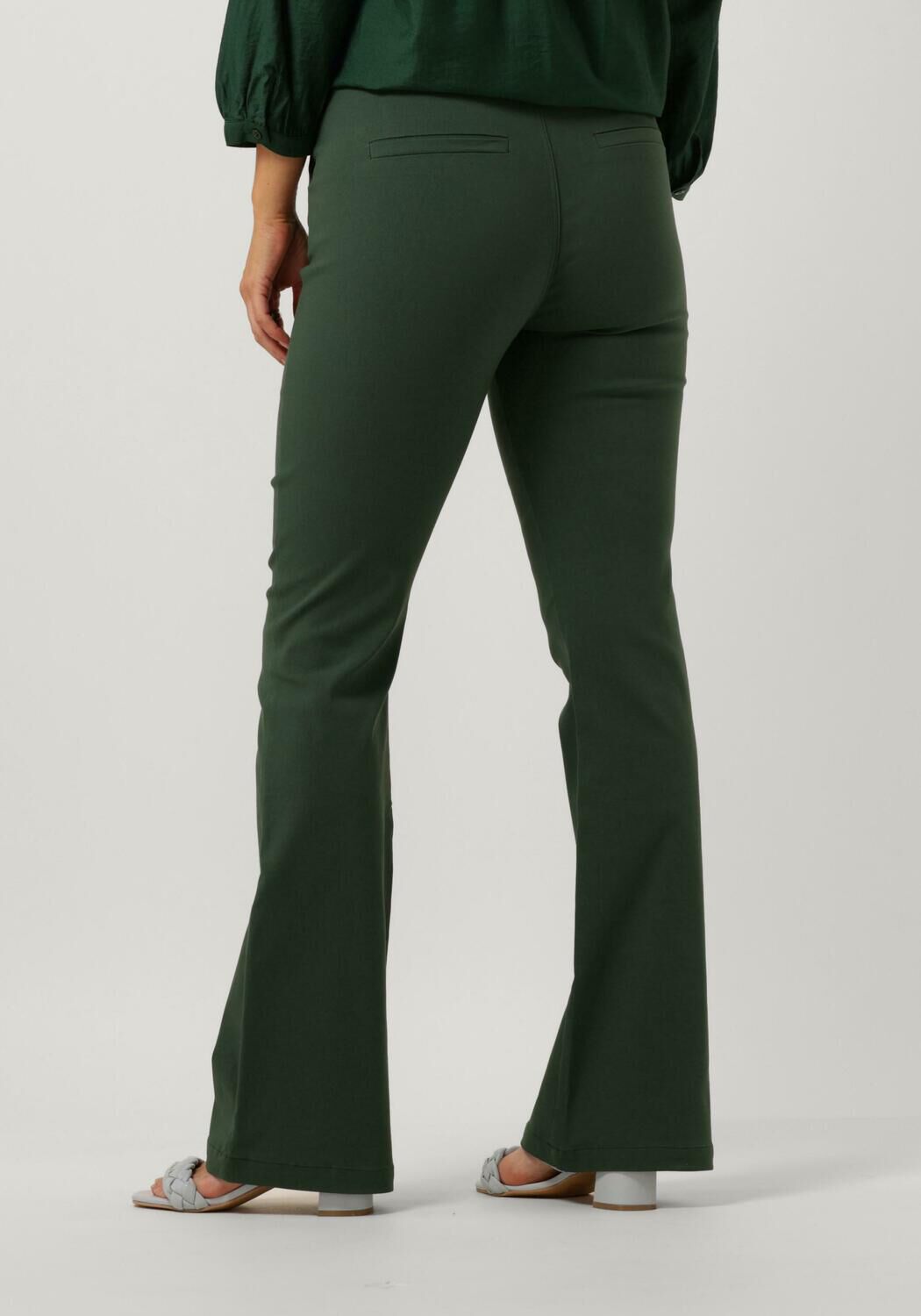 Flared legging groen 2025